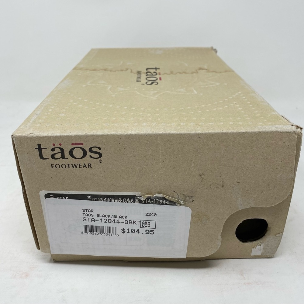Taos Star Sneakers Black Black Canvas - Picture 7 of 7